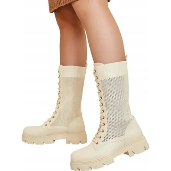 Dámská zimní obuv Royalfashion dámské kotníkové boty s plochým podpatkem velikost 39