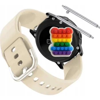 Pouzdro na mobilní telefon Řemínek Řemínek pro TouchElex TGW008, Silikonový Béžový Smyčka, nastavitelný