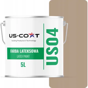 barva na zeď BARVA LATEXOVÁ PRO INTERIÉRY STĚN A STROPŮ 5L ODOLNÁ BARVA OŘECHOVÁ H4934