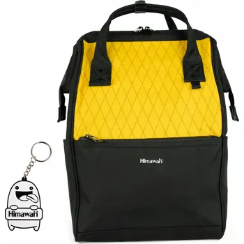 Městský batoh Batoh Himawari Grid až 20 l žlutý