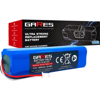 Akumulátor Gares 14,4V/14,8V 5800 mAh Li-Ion pro vysavač Concept
