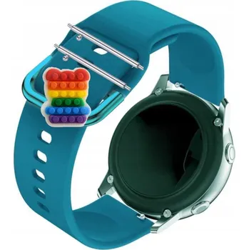 Pouzdro na mobilní telefon Řemínek Řemínek pro Honor MagicWatch 2 42mm, Silikonový Mořský Tah, nastavitelný