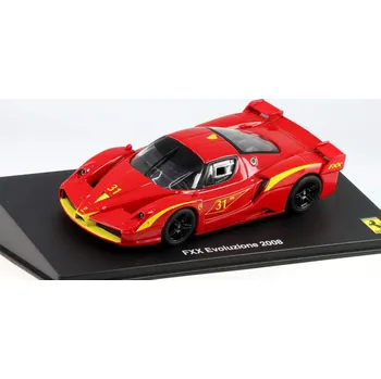 autíčko Ferrari FXX Evoluzione #31 2008 1:43 - DeAgostini časopis s modelem Ferrari FXX Evoluzione - kovový model auta