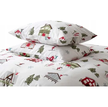Povlečení DĚTSKÉ POVLEČENÍ LŮŽKOVÉ POVLAKY, TEPLÉ, ZIMNÍ, 140x200 S POVLAKEM NA POLŠTÁŘ 100% BAVLNA