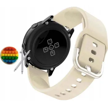 Pouzdro na mobilní telefon Pásek Řemínek pro Garett Kids Protect 4G, Silikon Béžová Poutko, nastavitelný