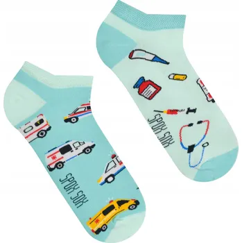 Pánské ponožky Zdravotnické Kotníkové Ponožky pro záchranáře - Spox Sox - vel. 44-46