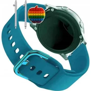Pouzdro na mobilní telefon Pásek Řemínek pro Chytré Hodinky DT2, Mořský silikonový smyčkový pásek, nastavitelný