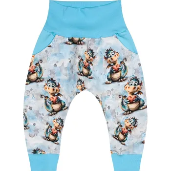 Tepláčky Baggy - Dráček Velikost: 86