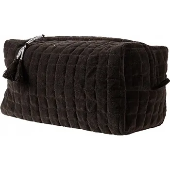 Kosmetická taška Kosmetická taštička BOHO Glamour XL černá velká elegantní prostorná cestovní organizér