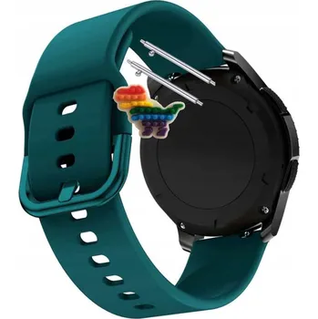 Pouzdro na mobilní telefon Řemínek Řemínek pro Forever SW-330 ForeVigo 4, Silikonový Zelený Smyčka, nastavitelný