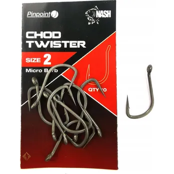 Rybářský háček Zemní Háčky s protihrotem Nash T6101 10 ks