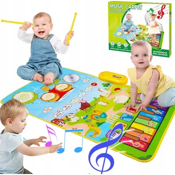 PODLOŽKA INTERAKTIVNÍ EDUKAČNÍ PODLOŽKA VESELÁ FARMA ZVUKY ZVÍŘAT