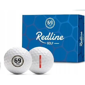Golfový míček Golfové míčky REDLINE 69 Tour (bílé, 12 ks)