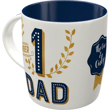 Postershop Hrnek - Number 1 Dad 330 ml