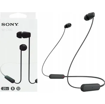 Sluchátka Bezdrátová sluchátka do uší Sony WI-C100
