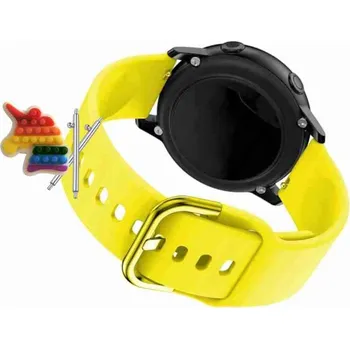 Pouzdro na mobilní telefon Řemínek Řemínek pro Rubicon RNCF16, Silikonový Žlutý Smyčka, nastavitelný