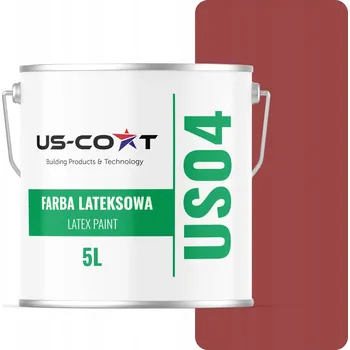 barva na zeď BARVA NA INTERIÉROVÉ STĚNY A STROPY 5L ODOLNÁ TMAVĚ ČERVENÁ H3412