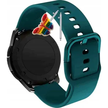 Pouzdro na mobilní telefon Pásek Řemínek pro Xiaomi Watch S1 Active, Silikon Zelený Poutko, nastavitelný