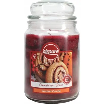 Svíčka Vonná svíčka z včelího vosku skořice Airpure 1 ks