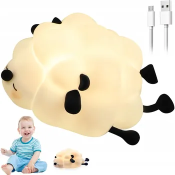 Lampička Noční lampa Bedee bílá