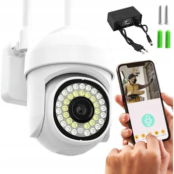 IP kamera WIFI IP SMART KAMERA VENKOVNÍ OTOČNÁ FULL HD 4x ZOOM DETEKCE POHYBU NOČNÍ VIDĚNÍ