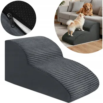 Schody a rampa pro psa Schůdky pro psa Dogguru 2 stupně 30 cm 15 kg