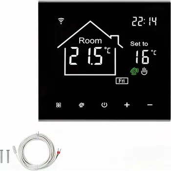 Termostat POKOJOVÝ TERMOSTAT WIFI pro elektrické podlahové topení 16A
