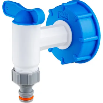 Bradas Kohout Bradas, plastový ventil výpustný 3/4" s rychlospojkou a redukcí na IBC nádrž S60x6 0476 ZAHRADA Sklad6 0476 (ZAHRADA Sklad6 )