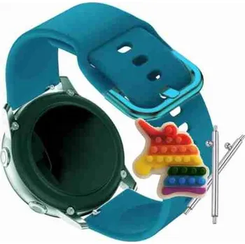 Pouzdro na mobilní telefon Pásek Řemínek pro BlitzWolf BW-HL3, Mořský silikon, nastavitelný