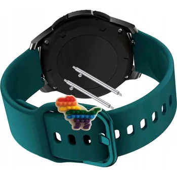 Pouzdro na mobilní telefon Řemínek Řemínek pro Pacific Black PC00130, Silikonový Zelený Smyčka, nastavitelný