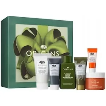 Pleťový krém Origins Sada 6 bestsellerů GinZing: Krém na oči, Gel, Sérum, Maska, Balzám