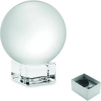 Vánoční ozdoba Skleněná cena ve tvaru koule 5 bez potisku bez potisku