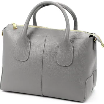 Kožená kabelka Luka šedá KZ2254520