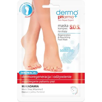 Kosmetika na nohy DERMO PHARMA PONOŽKY NA NOHY COMPRESS SOS PONŮŽKY PŘEDCHÁZEJÍ POPRÁSKANÝM PATÁM