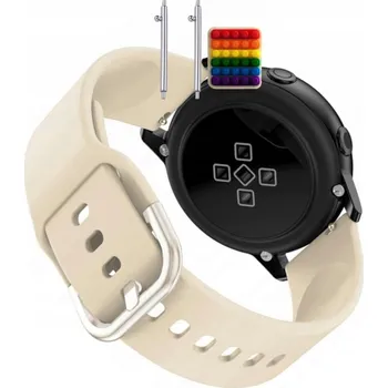 Pouzdro na mobilní telefon Pásek Řemínek pro Zeblaze Stratos 3, Silikon Béžová Poutko, nastavitelný