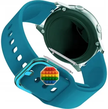 Pouzdro na mobilní telefon Pásek Řemínek pro Garmin Vivomove HR, Mořský silikon, nastavitelný