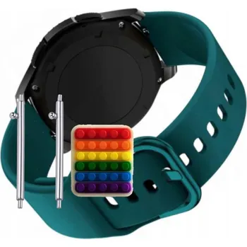 Pouzdro na mobilní telefon Řemínek Řemínek pro Garmin Venu 2 Plus, Silikonový Zelený Smyčka, nastavitelný