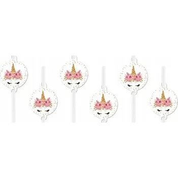 Papírová Brčka Congee 6 ks