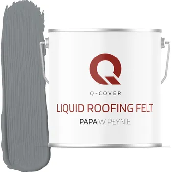 barva na zeď BARVA TEKUTÁ LEPENKA 5l na pozinkované plechové POZINK tašky, odolná šedá barva