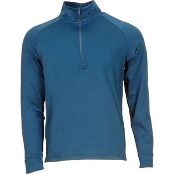 GTS 213052M - pánské triko s dlouhým rukávem, 1/2 zip Barva: midnight, Velikost: L