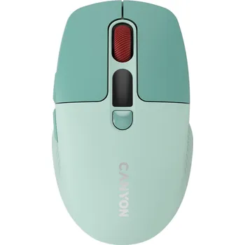 Myš CANYON Bezdrátová myš MW-26 LCD Tichá Dva režimy Zelená