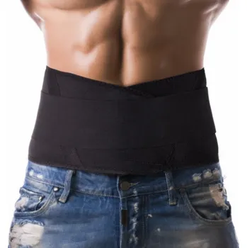 Korzet TOROS-GROUP Pevný podpůrný pás/korzet černý velikost 1 (215)