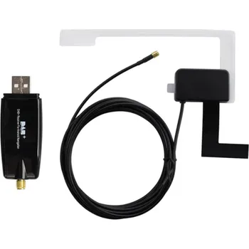 Autoanténa Isudar DAB+ vnitřní aktivní anténa s USB