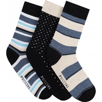 Podprsenka PUCCINI Ponožky SKS1008 3942 vícebarevné, velikost 39-42