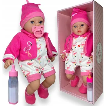 Panenka VELKÁ PANENKA JAKO ŽIVÁ MIMINKO INTERAKTIVNÍ MLUVÍ ZPÍVÁ KRABIČKA PŘÍSLUŠENSTVÍ