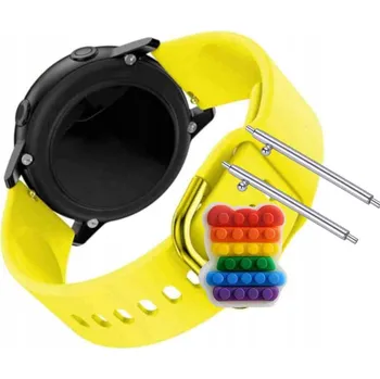 Pouzdro na mobilní telefon Řemínek Řemínek pro Garett G26, Silikonový Žlutý Smyčka, nastavitelný