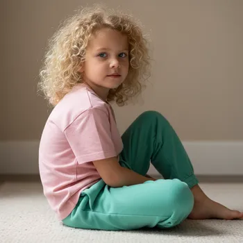 THE NEW SOCIETY Tepláky Mykonos - Jade Velikost: 6y