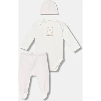 Kojenecká sada United Colors of Benetton 3DKAAK01C.G.W.seasonal růžová 03X, vel. 82