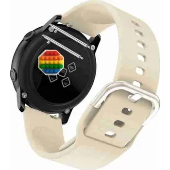 Pouzdro na mobilní telefon Řemínek / Pásek Řemínek pro Polar Grit X Pro, Silikonový Béžový Smyčka, nastavitelný