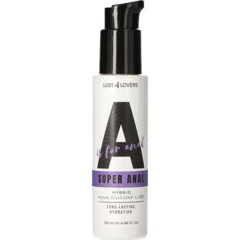 Lubrikační gel A is for Super Anal - Hybridní lubrikant Gel 120 ml